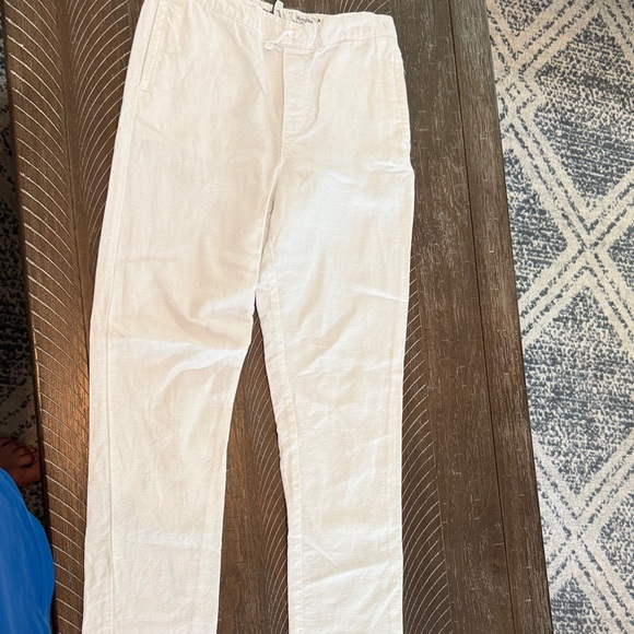 Janie and Jack Cream Chinos - Picture 1 of 2